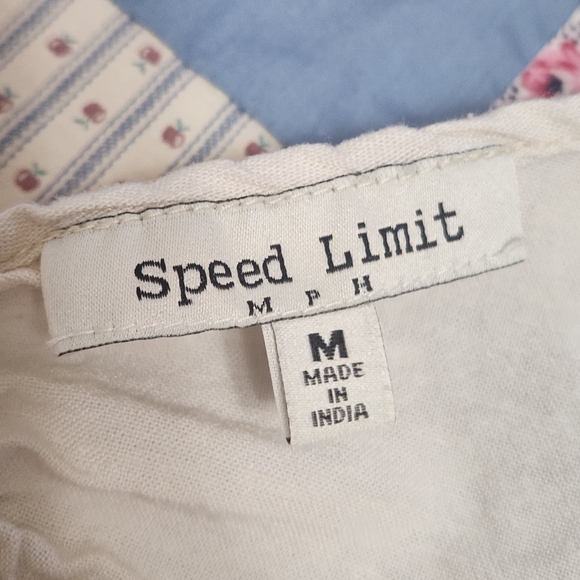 💐Vtg Cottagecore Dress MED Cream Midi Smocked Milk Maid Prairie Boho Peasant - Picture 8 of 14